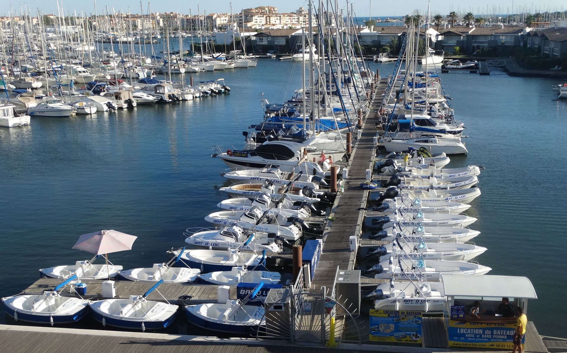 Notre flotte de bateaux